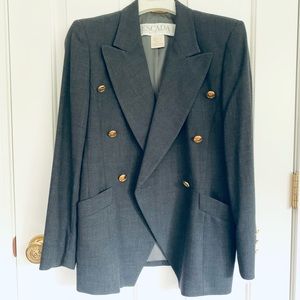 Vintage Gray Escada Blazer Size 36